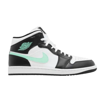 Air Jordan 1 Mid Green Glow