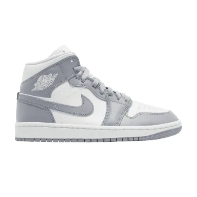 Air Jordan 1 Mid Grey Sail