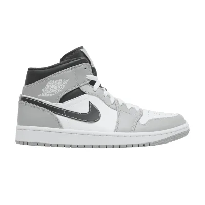 Air Jordan 1 Mid Light Smoke Grey Anthracite