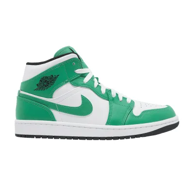 Air Jordan 1 Mid Lucky Green