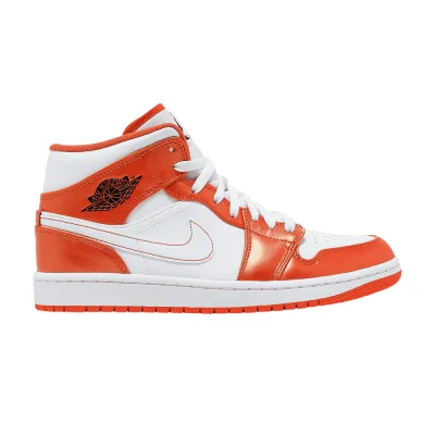 Air Jordan 1 Mid Metallic Orange
