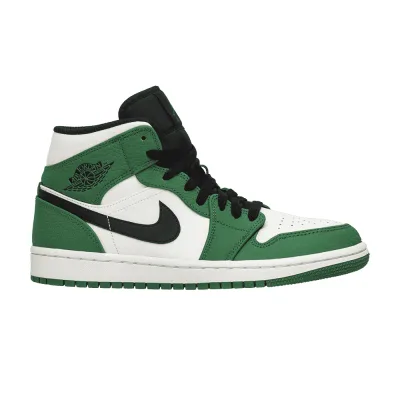 Air Jordan 1 Mid Pine Green