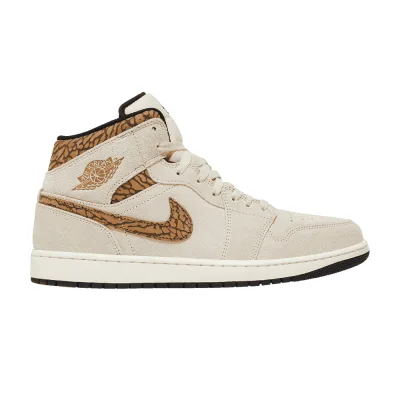 Air Jordan 1 Mid SE Brown Elephant