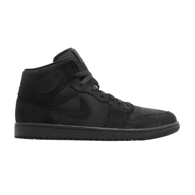 Air Jordan 1 Mid SE Craft Dark Smoke Red