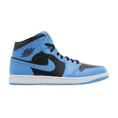 Air Jordan 1 Mid University Blue Black