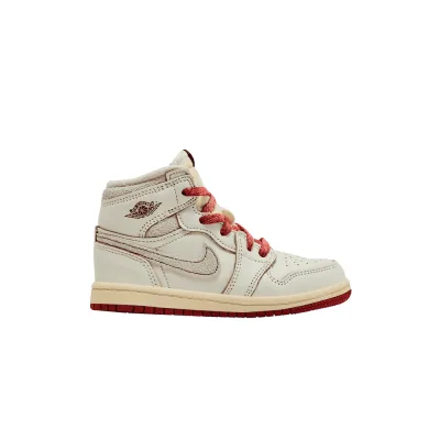 Air Jordan 1 Retro High OG TD Rare Air - Sail Cinnabar