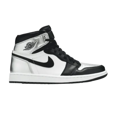 Air Jordan 1 Retro High Silver Toe