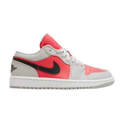 Air Jordan 1 Retro Low Light Iron Ore Siren Red