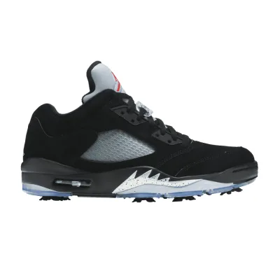 Air Jordan 5 Low Golf Black Metallic