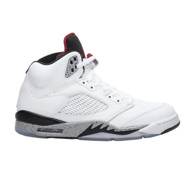 Air Jordan 5 Retro White Cement