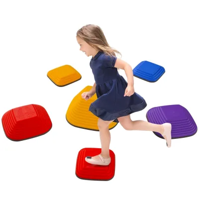 Aiyaplay Balance-Trittsteine, Mehrfarbig 34.3x15.5x34.3 cm