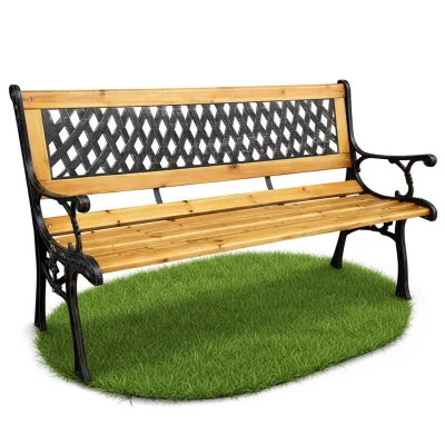 Akord Gartenbank Braun 125x73x52 cm