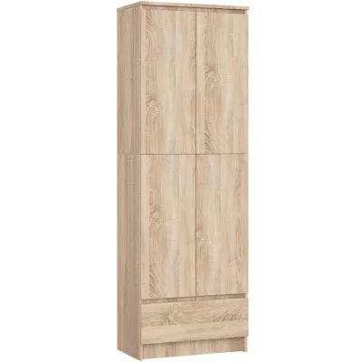 Akord Mehrzweckschrank Sonoma Eiche 60x180x35 cm