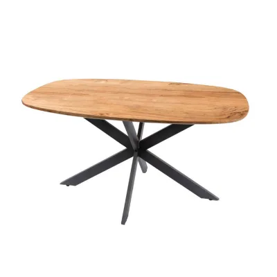 alesvelt Esstisch Braun 90x77x150 cm