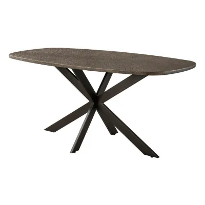 alesvelt Esstisch Braun 90x77x180 cm