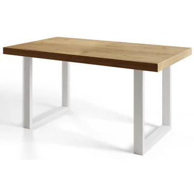 Alpi-Möbel Industrieller Braun, Weiß 80x77x140 cm