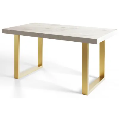 Alpi-Möbel Industrieller Hellgrau, Gold 80x77x140 cm