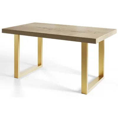 Alpi-Möbel Industrieller Natur, Gold 80x77x120 cm