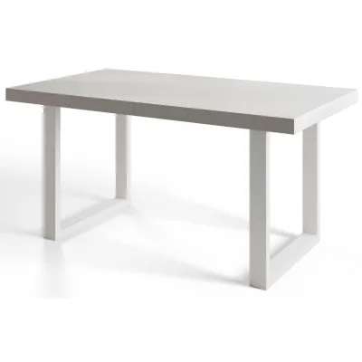 Alpi-Möbel Industrieller Weiß, Weiß 90x77x180 cm