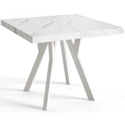 Alpi-Möbel Quadratischer Hellgrau 100x77x100 cm