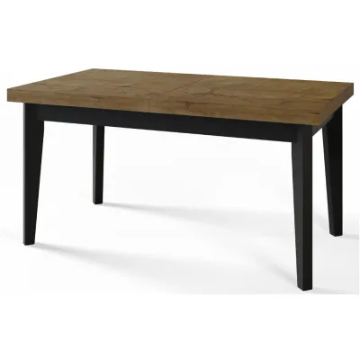 Alpi-Möbel Rechteckiger Dunkelbraun, Schwarz 90x78x160 cm