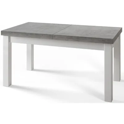 Alpi-Möbel Rechteckiger Grau, Weiß 80x78x120 cm
