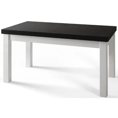 Alpi-Möbel Rechteckiger Schwarz, Weiß 80x78x140 cm