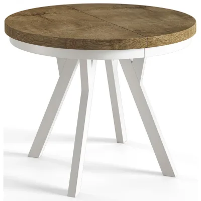 Alpi-Möbel Runder Dunkelbraun 100x77x100 cm