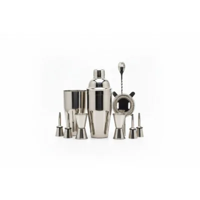 Alpina 6287 Cocktail-Set Cocktailset Grau 12.5x26x12.5 cm