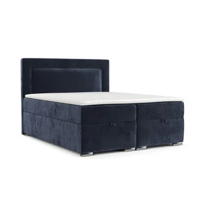 AltaBeds Boxbett Dunkelblau 160x200 cm