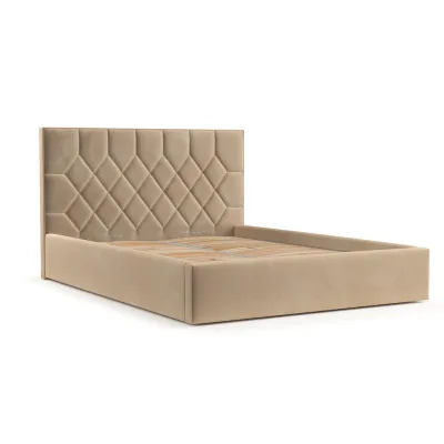 AltaBeds Polsterbett Beige 160x200 cm
