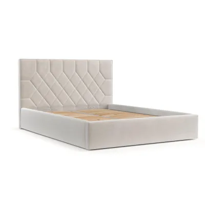 AltaBeds Polsterbett Creme 140x200 cm
