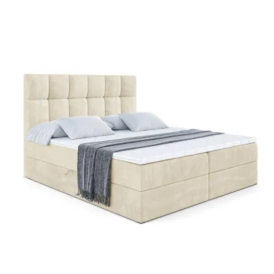 Altdecor Boxbett Beige 180x200 cm