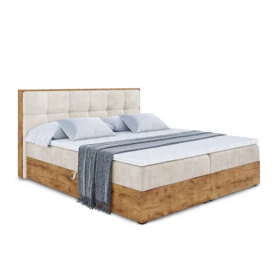 Altdecor Boxbett Braun 180x200 cm