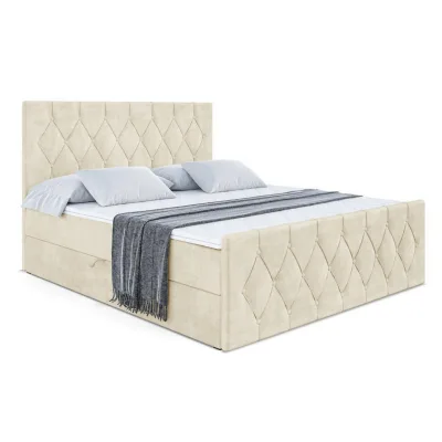 Altdecor Boxbett Creme 160x200 cm