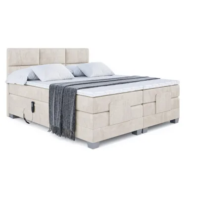 Altdecor Boxspringbett Creme 187x200 cm