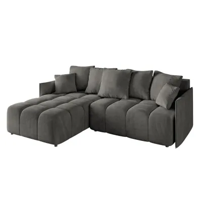 Altdecor Ecksofa Anthrazit 251x189 cm