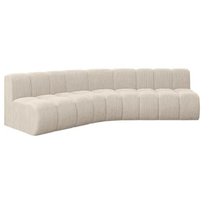 Altdecor Ecksofa Beige 290x174 cm