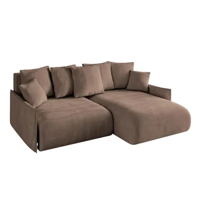 Altdecor Ecksofa Braun 216x177 cm