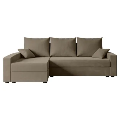 Altdecor Ecksofa Braun 231x140 cm