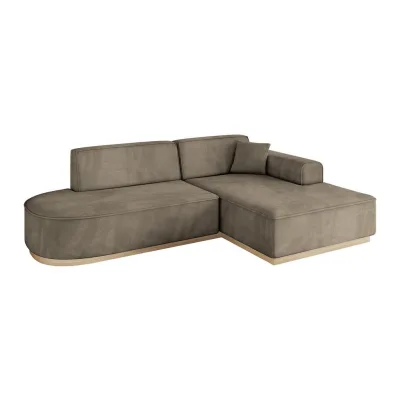 Altdecor Ecksofa Braun 234x171 cm