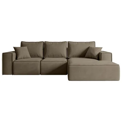Altdecor Ecksofa Braun 266x161 cm