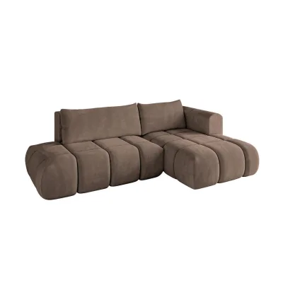 Altdecor Ecksofa Braun 280x185 cm