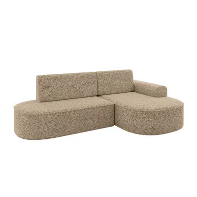 Altdecor Ecksofa Braun 283x167 cm
