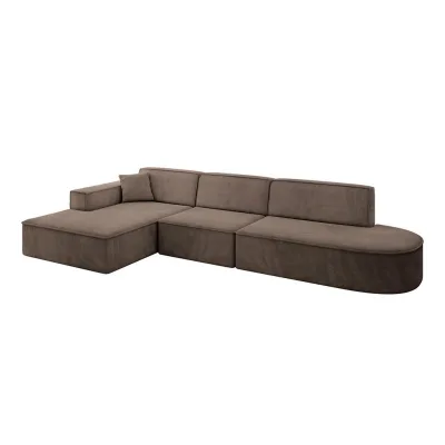 Altdecor Ecksofa Braun 327x165 cm