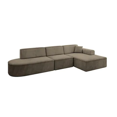 Altdecor Ecksofa Braun 328x171 cm
