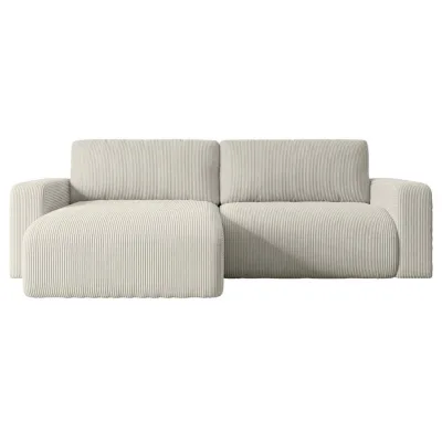 Altdecor Ecksofa Creme 247x143 cm