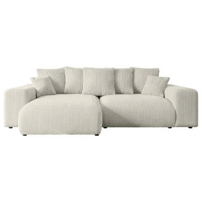 Altdecor Ecksofa Creme 266x176 cm