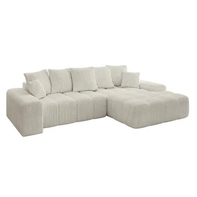Altdecor Ecksofa Creme 267x164 cm