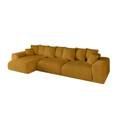 Altdecor Ecksofa Currygelb 364x176 cm